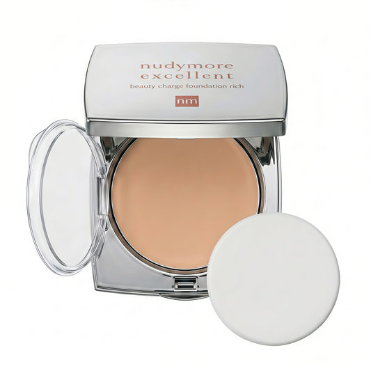 Nudymore Rich Beauty Charge Foundation  滋養貼膚粉底霜（附盒子/粉撲）